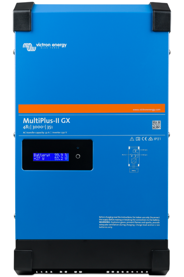 Hybridný menič Victron Energy MultiPlus-II GX 48V / 5000VA / 70A-50A