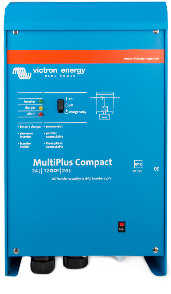 Hybridný menič Victron Energy MultiPlus C 24V/1200VA/25A-16A