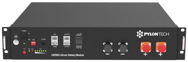 Batéria LiFePO4 Pylontech US2000C 48V 50Ah 2,4kWh