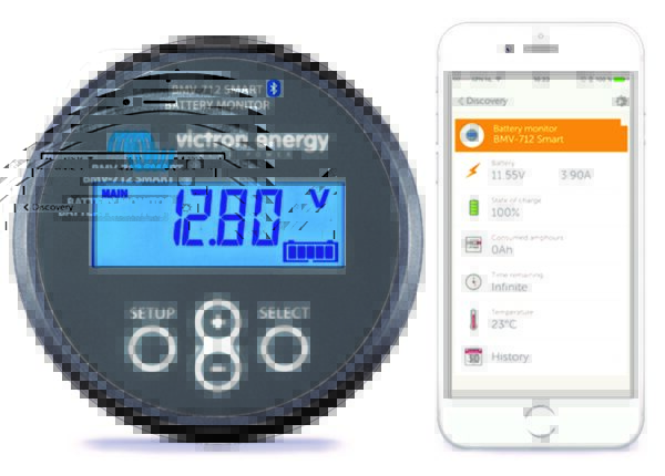 Sledovač stavu batérie BMV 712 Smart