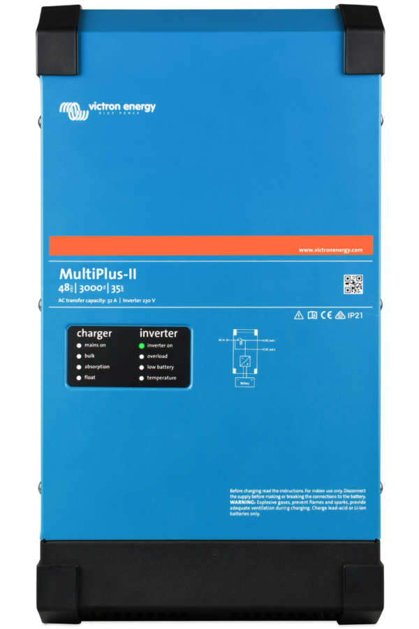 Hybridný menič Victron Energy MultiPlus-II 48V / 3000VA / 35A-32A