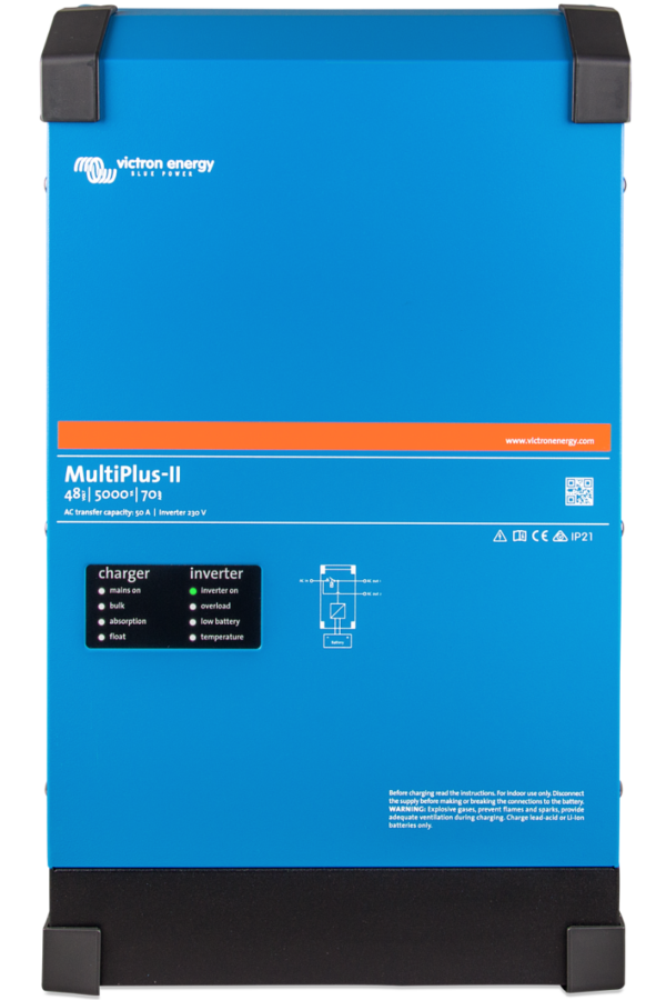 Hybridný menič Victron Energy MultiPlus-II 48V / 5000VA / 70A-50A