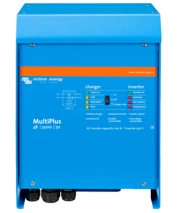 Hybridný menič Victron Energy MultiPlus 48V / 5000VA / 70A-100A